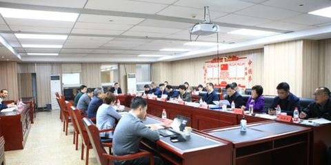 安徽省政府駐京辦一行到訪國家建筑材料展貿中心